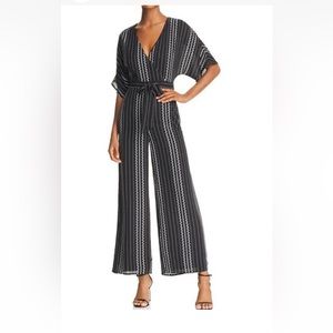 NWT Sadie & Sage Geo Print Wide Leg Jumpsuit MEDIUM M Bloomingdales